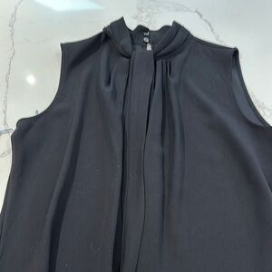Elegant Black Sleeveless Top